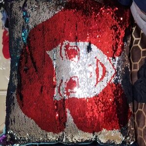 Ariel Tail Reversible Sequins Pillow